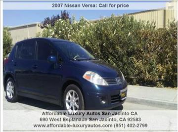 2007 Nissan Versa for sale at Affordable Luxury Autos LLC in San Jacinto CA