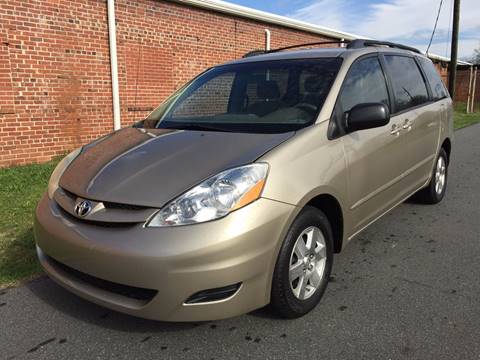 2008 Toyota Sienna for sale at L & V Auto Sales in Gastonia NC