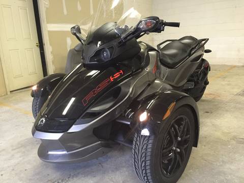 2011 Can-Am Spyder RS-S for sale at L & V Auto Sales in Gastonia NC