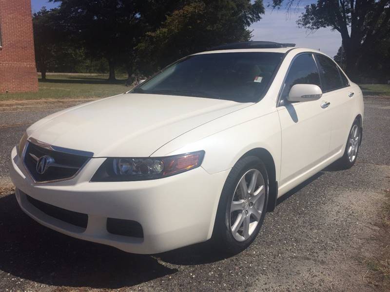 2005 Acura TSX for sale at L & V Auto Sales in Gastonia NC