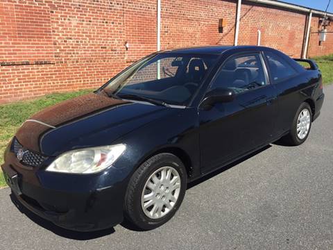 2005 Honda Civic for sale at L & V Auto Sales in Gastonia NC