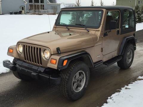 1999 Jeep Wrangler for sale at PJ'S Auto & RV in Ithaca NY