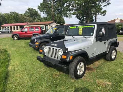 2003 Jeep Wrangler for sale at PJ'S Auto & RV in Ithaca NY
