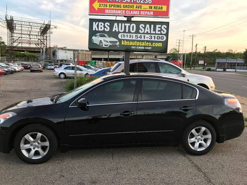 2008 Nissan Altima 2 5 S 4dr Sedan Cvt In Cincinnati Oh Kbs Auto