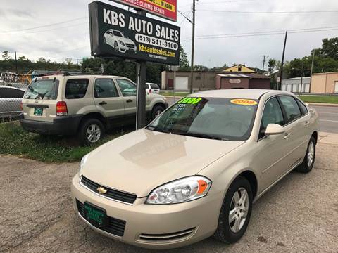 2008 Chevrolet Impala for sale at KBS Auto Sales in Cincinnati OH