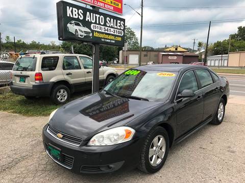 2010 Chevrolet Impala for sale at KBS Auto Sales in Cincinnati OH