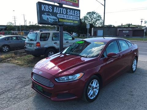 2014 Ford Fusion for sale at KBS Auto Sales in Cincinnati OH