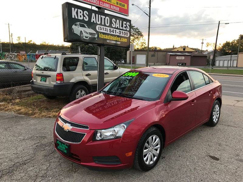 2011 Chevrolet Cruze Lt 4dr Sedan W 1lt In Cincinnati Oh Kbs