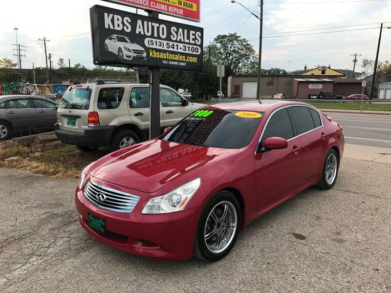 2008 Infiniti G35 4dr Sedan In Cincinnati Oh Kbs Auto Sales