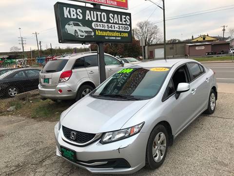 2013 Honda Civic for sale at KBS Auto Sales in Cincinnati OH