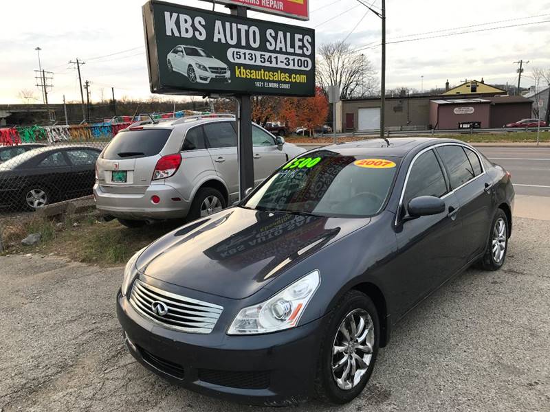 2007 Infiniti G35 for sale at KBS Auto Sales in Cincinnati OH