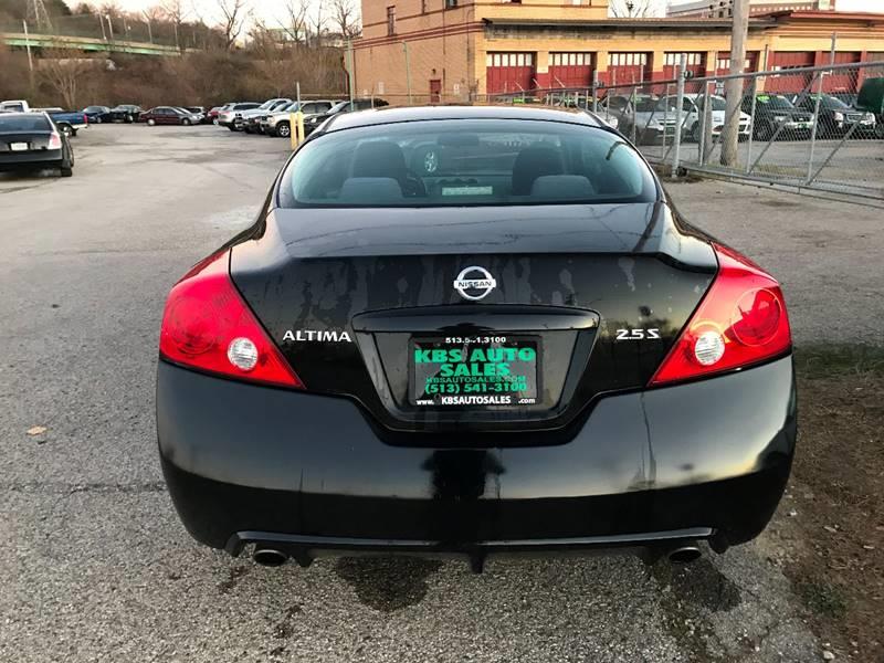 2010 Nissan Altima 2 5 S 2dr Coupe Cvt In Cincinnati Oh Kbs Auto