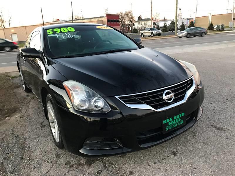 2010 Nissan Altima 2 5 S 2dr Coupe Cvt In Cincinnati Oh Kbs Auto