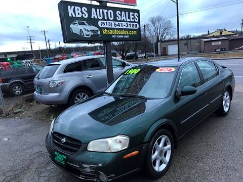 2000 Nissan Maxima for sale at KBS Auto Sales in Cincinnati OH