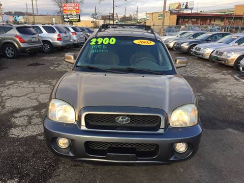 2002 Hyundai Santa Fe for sale at KBS Auto Sales in Cincinnati OH