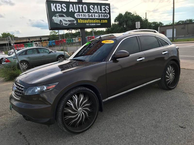 2008 Infiniti FX45 for sale at KBS Auto Sales in Cincinnati OH