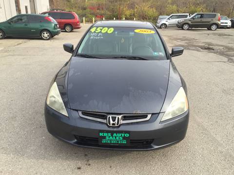 2003 Honda Accord for sale at KBS Auto Sales in Cincinnati OH