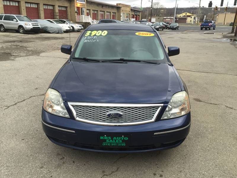 2007 Ford Five Hundred for sale at KBS Auto Sales in Cincinnati OH