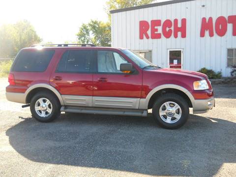 2005 Ford Expedition for sale at Rech Motors in Princeton MN