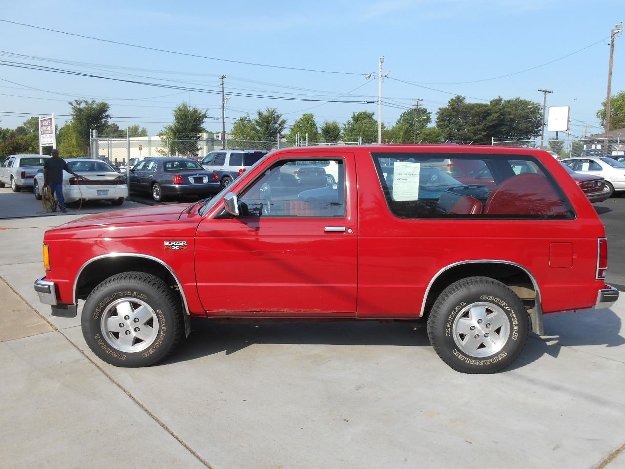 1986 Chevrolet S-10 Blazer for sale at Mike's Auto Sales of Charlotte in Charlotte NC