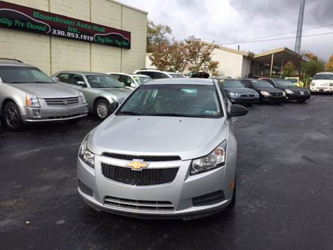 2012 Chevrolet Cruze for sale at Boardman Auto Mall in Boardman OH