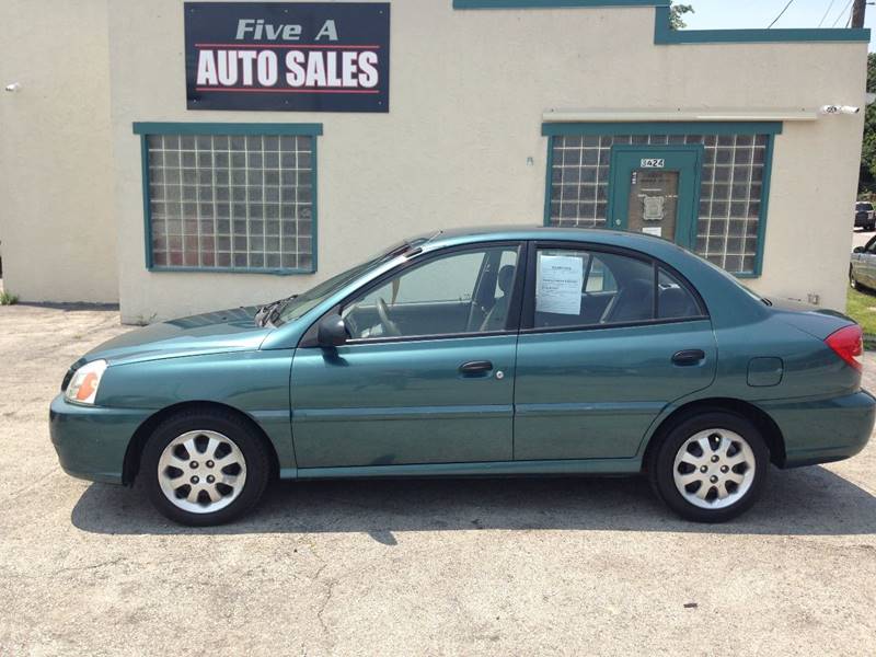 2003 Kia Rio for sale at Five A Auto Sales in Shawnee KS