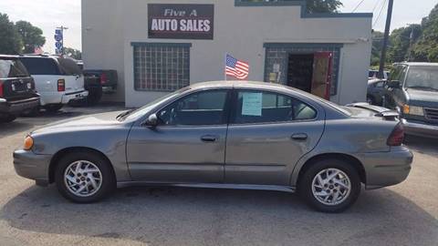 2004 Pontiac Grand Am for sale at Five A Auto Sales in Shawnee KS