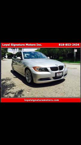 2007 BMW 3 Series for sale at Loyal Signature Motors Inc. in Van Nuys CA