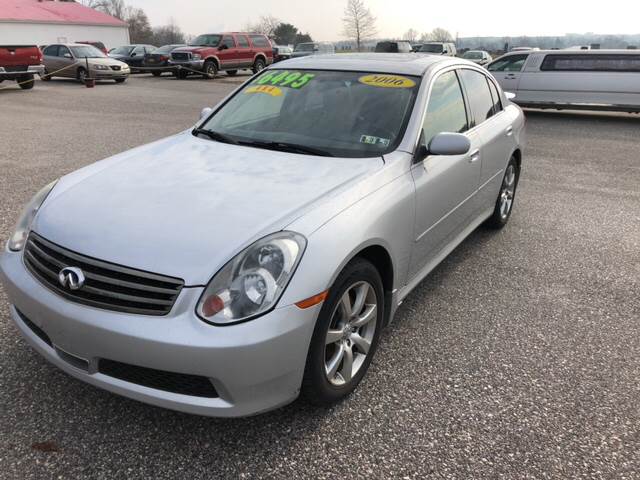 2006 Infiniti G35 for sale at On-Site Auto Sales & Service in York PA