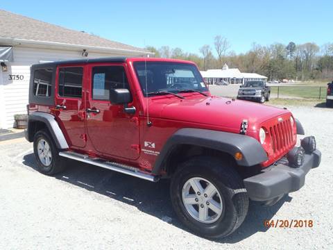 2007 Jeep Wrangler Unlimited for sale at Premier Auto Solutions & Sales in Quinton VA