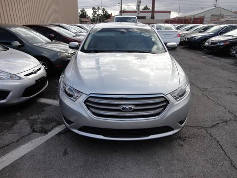 2015 Ford Taurus for sale at CONTRACT AUTOMOTIVE in Las Vegas NV