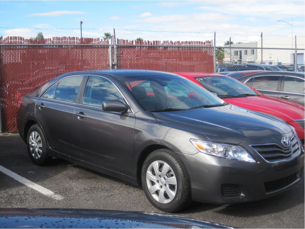 2010 Toyota Camry for sale at CONTRACT AUTOMOTIVE in Las Vegas NV