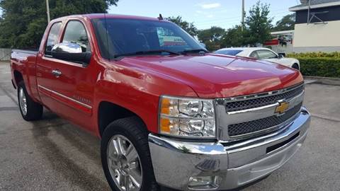 2012 Chevrolet Silverado 1500 for sale at Sunset Point Auto Sales & Car Rentals in Clearwater FL