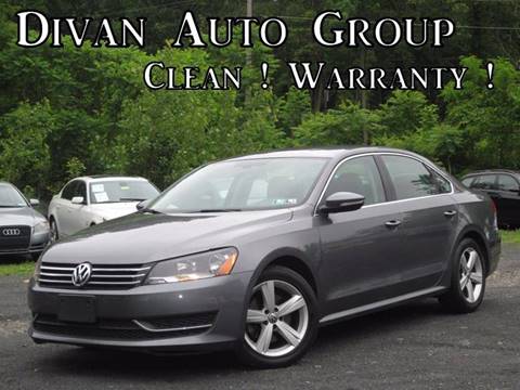 2012 Volkswagen Passat for sale at Divan Auto Group in Feasterville Trevose PA