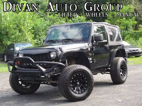 2008 Jeep Wrangler for sale at Divan Auto Group in Feasterville Trevose PA