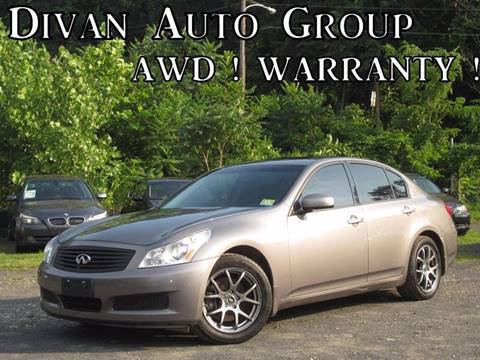2008 Infiniti G35 for sale at Divan Auto Group in Feasterville Trevose PA