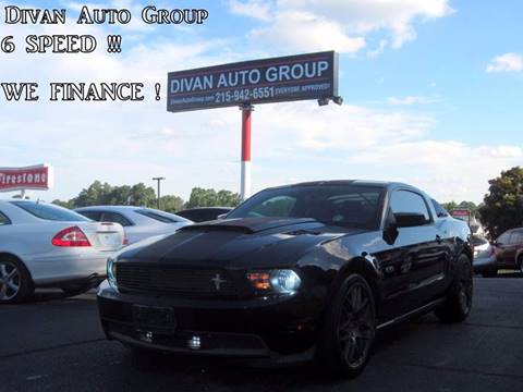 2011 Ford Mustang for sale at Divan Auto Group in Feasterville Trevose PA