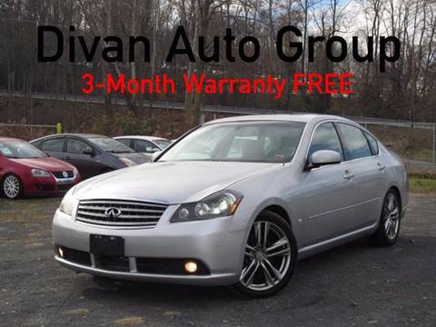 2006 Infiniti M45 for sale at Divan Auto Group in Feasterville Trevose PA