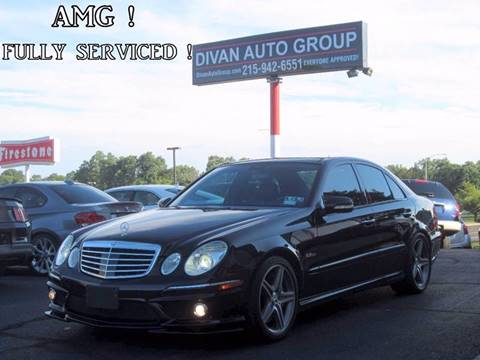 2008 Mercedes-Benz E-Class for sale at Divan Auto Group in Feasterville Trevose PA
