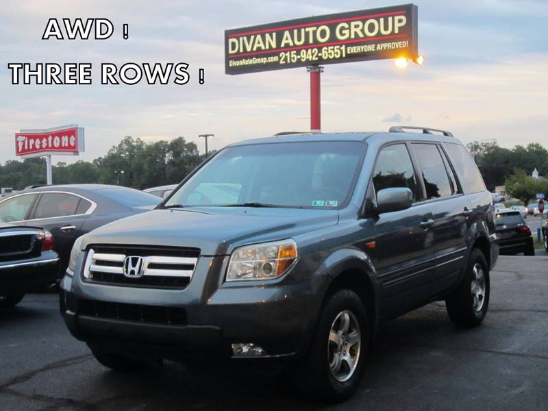 2006 Honda Pilot for sale at Divan Auto Group in Feasterville Trevose PA