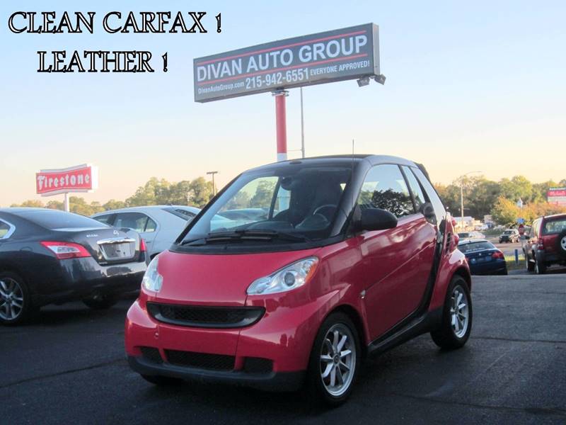 2009 Smart fortwo for sale at Divan Auto Group in Feasterville Trevose PA