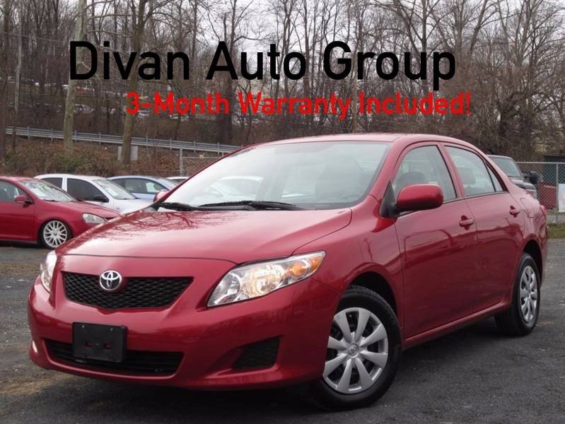 2010 Toyota Corolla for sale at Divan Auto Group in Feasterville Trevose PA