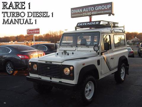 1991 Land Rover Defender for sale at Divan Auto Group in Feasterville Trevose PA