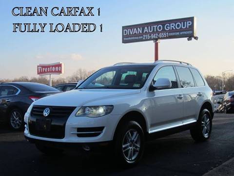 2010 Volkswagen Touareg for sale at Divan Auto Group in Feasterville Trevose PA