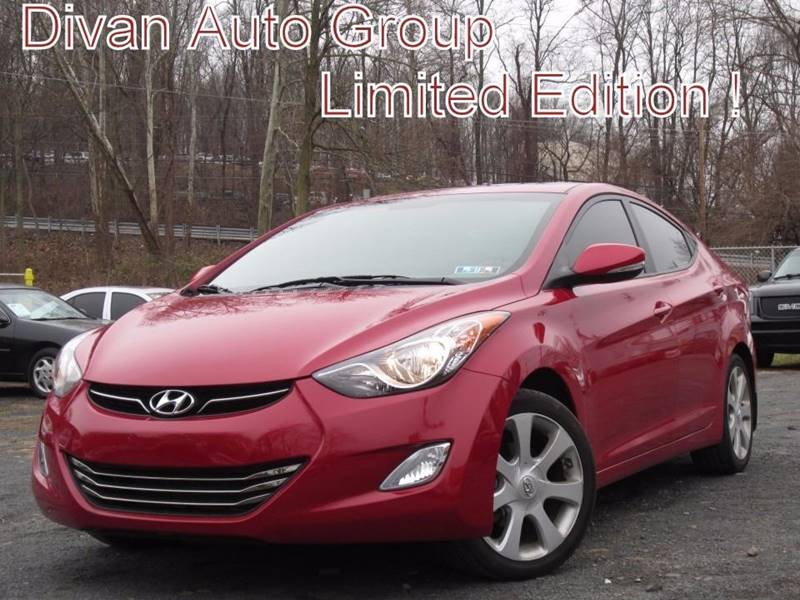 2013 Hyundai Elantra for sale at Divan Auto Group in Feasterville Trevose PA