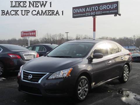 2014 Nissan Sentra for sale at Divan Auto Group in Feasterville Trevose PA