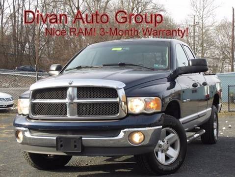 2002 Dodge Ram Pickup 1500 for sale at Divan Auto Group in Feasterville Trevose PA