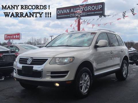 2008 Volkswagen Touareg 2 for sale at Divan Auto Group in Feasterville Trevose PA