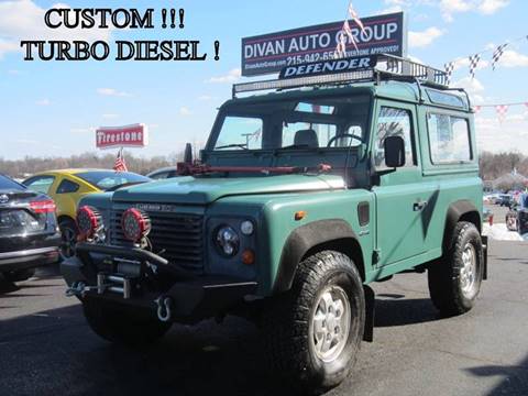 1988 Land Rover Defender for sale at Divan Auto Group in Feasterville Trevose PA