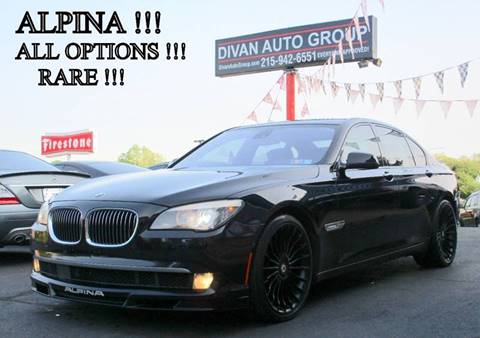 2011 BMW 7 Series for sale at Divan Auto Group in Feasterville Trevose PA